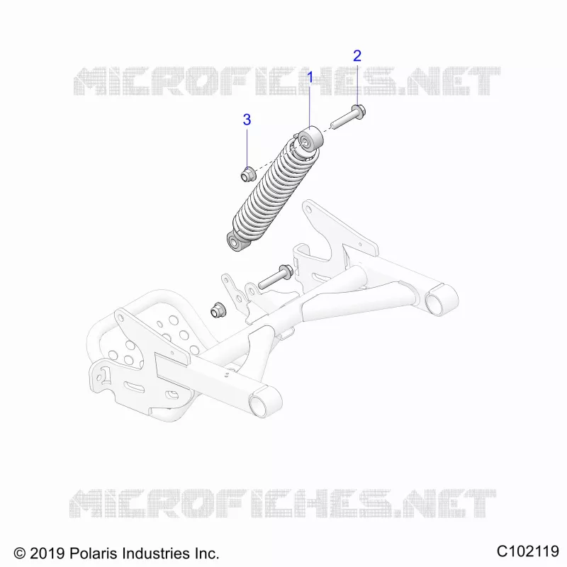 REAR SUSPENSION SHOCK