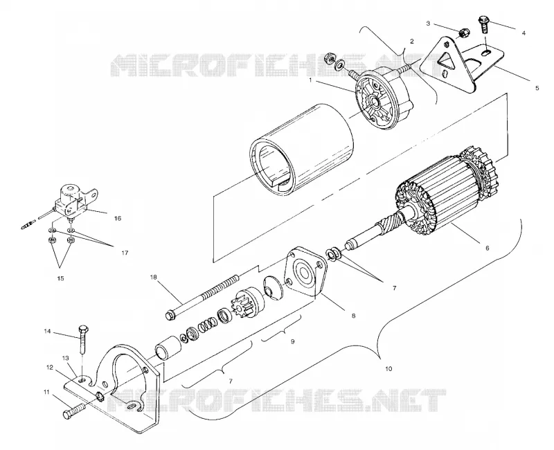 STARTING MOTOR