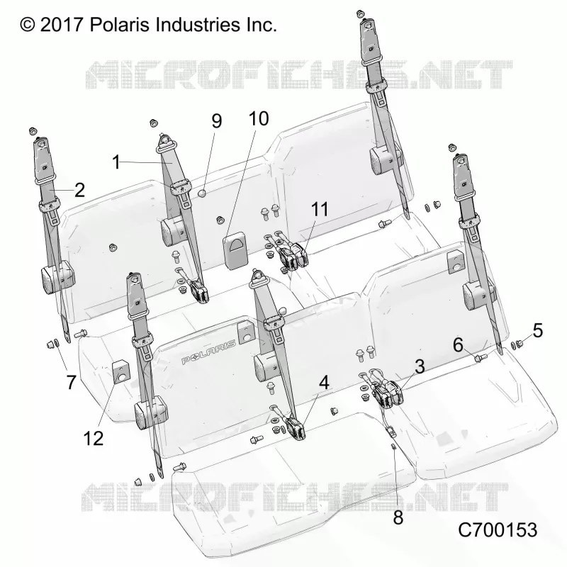 SEAT BELT MOUNTING