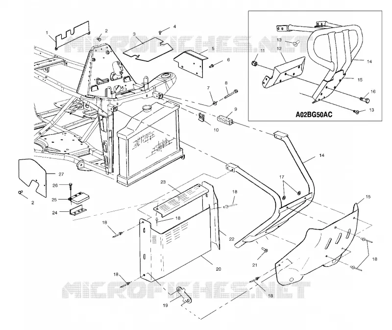 FRONT BUMPER   SHIELDS
