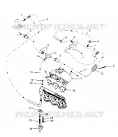 COOLING SYSTEM  SL 750 B954070 (4930523052B008)