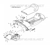 SEAT, FUEL TANK AND CONSOLE