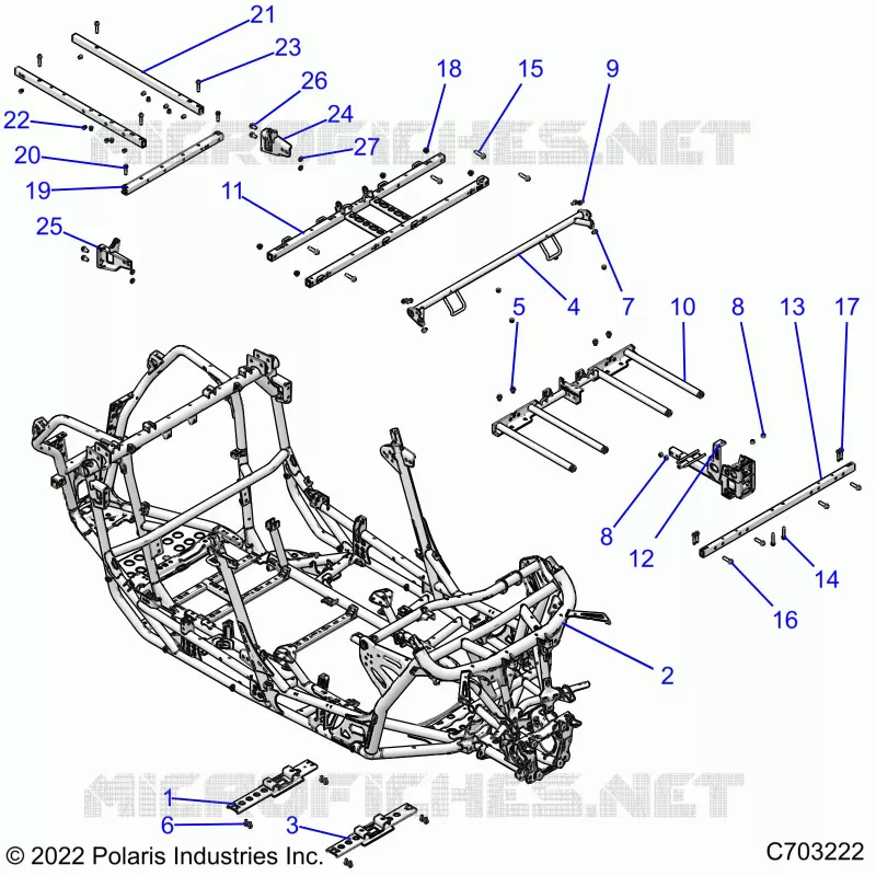 CHASSIS, MAIN FRAME