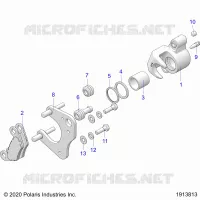 FRONT BRAKE CALIPER