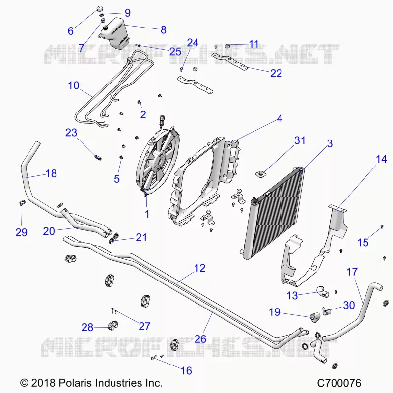 ENGINE, COOLING SYSTEM