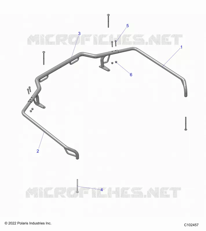 REAR BODYWORK RACK, EXTENDERS