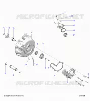 ENGINE, COOLING SYSTEM AND WATER PUMP