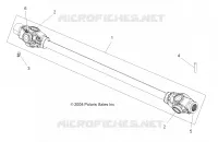 DRIVE TRAIN, PROP SHAFT, FRONT