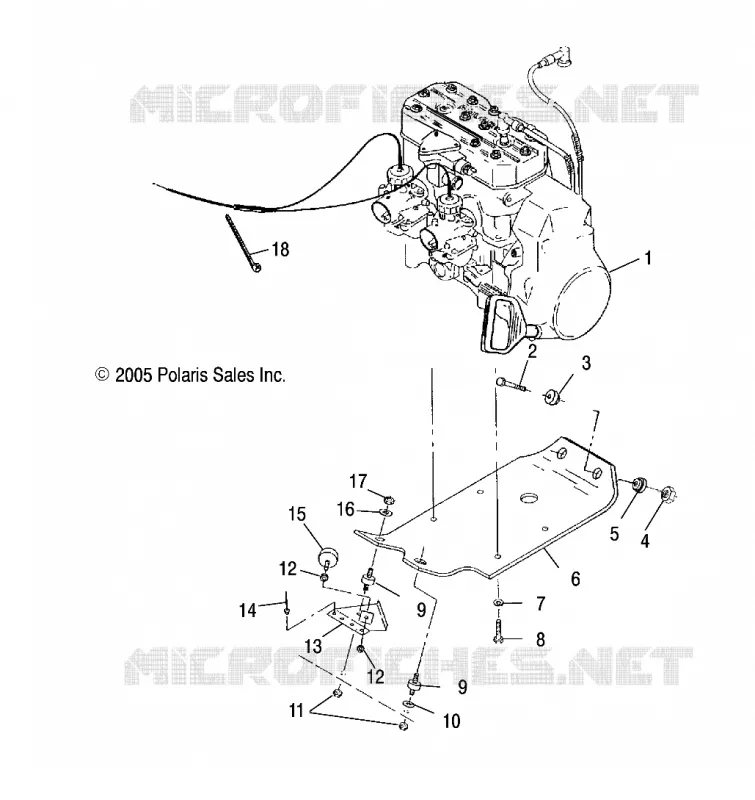 ENGINE MOUNTING