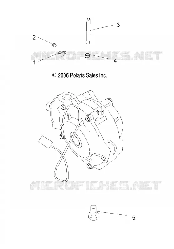 DRIVE TRAIN, FRONT GEARCASE MOUNTING