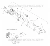 REAR BRAKE CALIPER