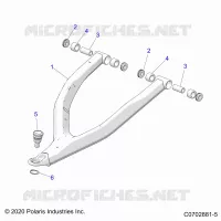FRONT SUSPENSION CONTROL ARMS MOUNTING