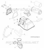 ENGINE, AIR INTAKE (BUILT 10/22/10 AND BEFORE)