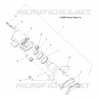 BRAKES, REAR CALIPER