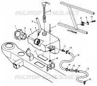 OIL TANK SCRAMBLER 400L W97BC38C (4939893989A013)