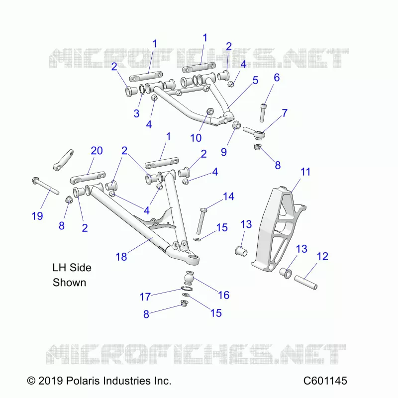 FRONT WISHBONES