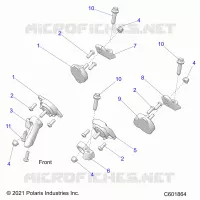 ENGINE, MOUNTING & LONG BLOCK
