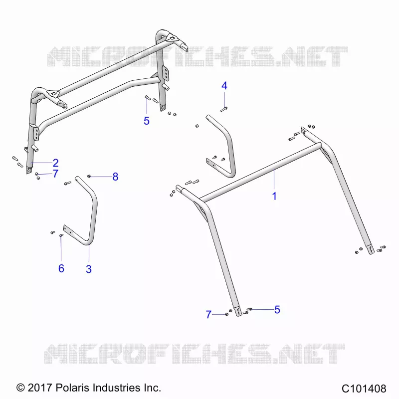 CHASSIS, CAB FRAME AND SIDE BARS