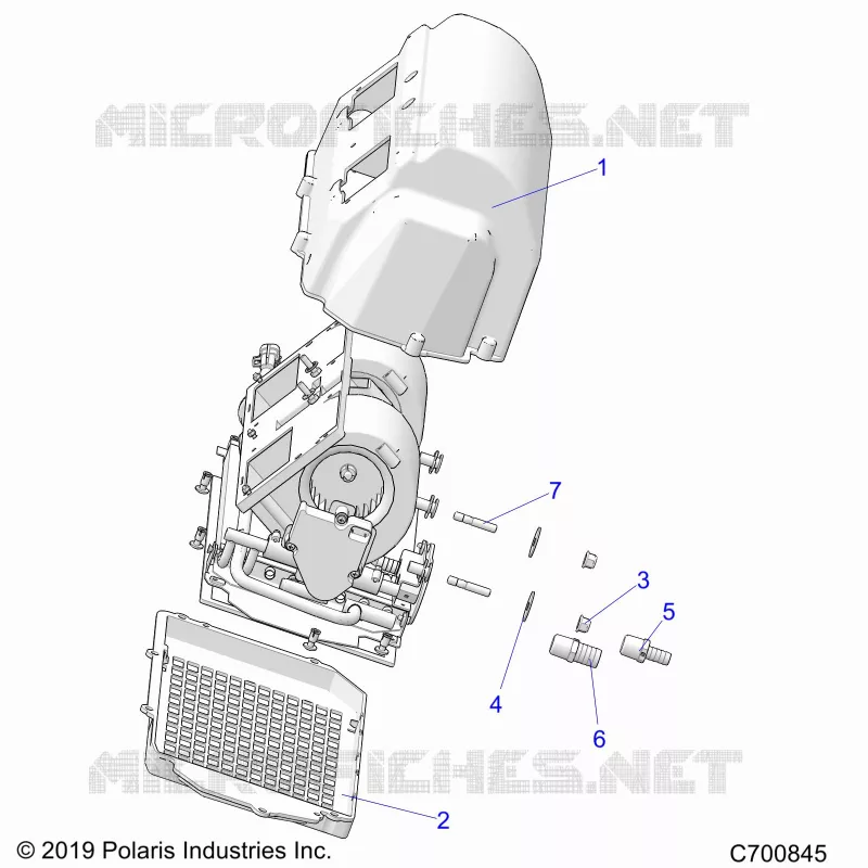 DASHBOARD, HEATER ASSEMBLY