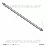 DRIVE TRAIN, FRONT, REAR PROP SHAFT