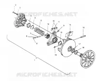 DRIVE CLUTCH ASSEMBLY XLT 0950756, XLT SKS 0950556,  XLT SKS EURO E950556   (4928842884C003)