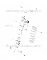 SUSPENSION, FRONT SHOCK, MOUNTING