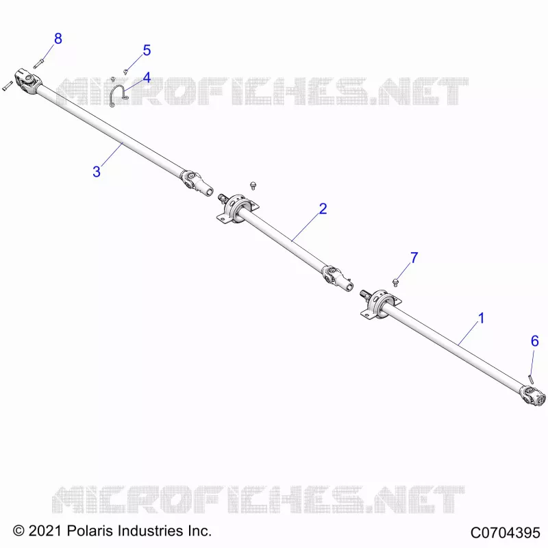 DRIVE TRAIN, PROP SHAFT