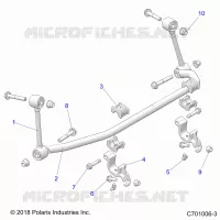SUSPENSION, FRONT STABILIZER BAR- Z23NAV99A/99B (C701006-3)