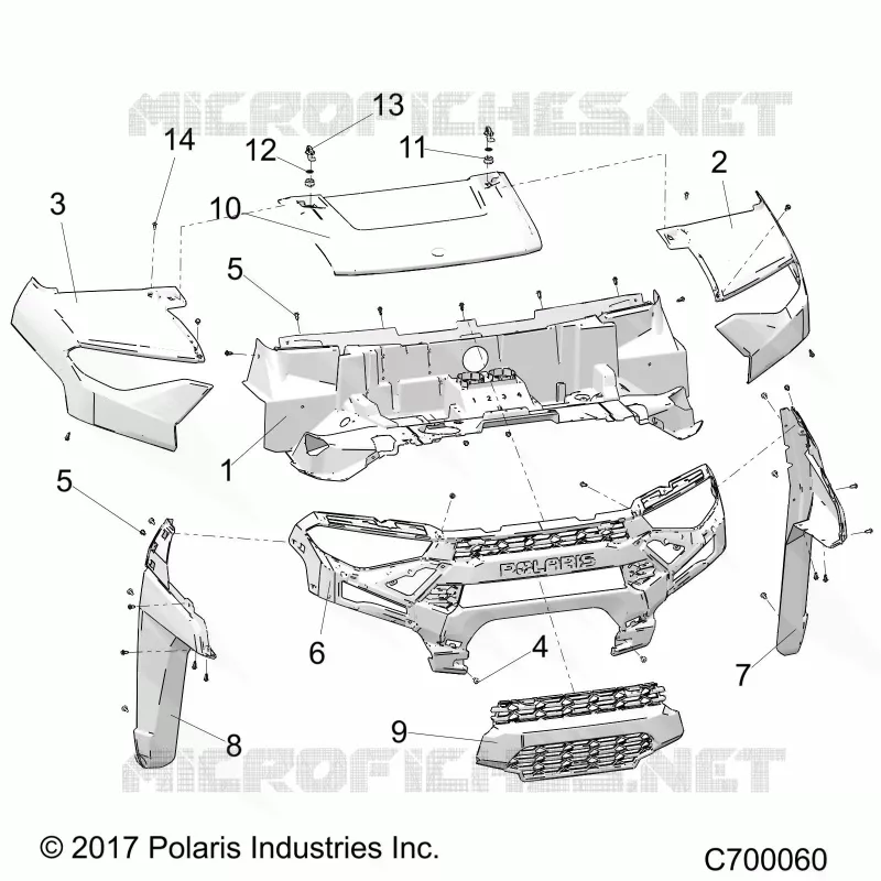 HOOD AND FRONT FACIA