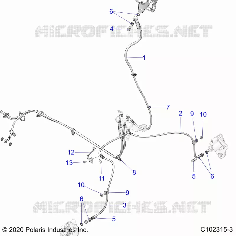 BRAKE LINES, FRONT