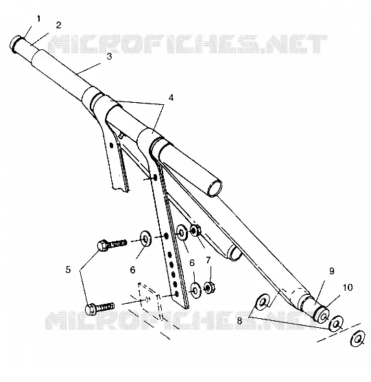 FRONT TORQUE ARM XLT SPECIAL (XTRA) 0946767 (4927112711021A)