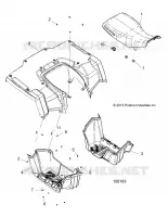 REAR BODYWORK CAB, SEAT AND FOOTWELLS