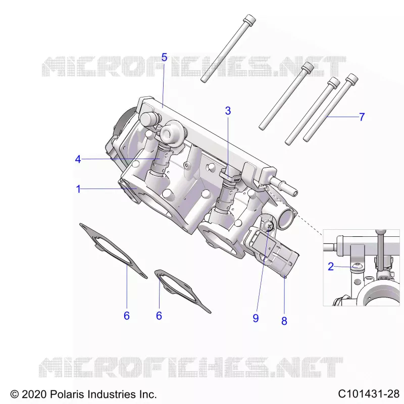 ENGINE, THROTTLE BODY