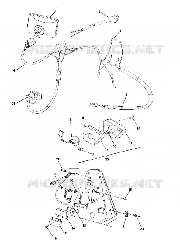 WIRING HARNESS    TRAIL BLAZER (4919761976027A)