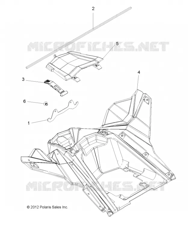 BODY, REAR STORAGE