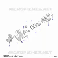 FRONT BRAKE CALIPER