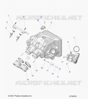 ENGINE, INTAKE MANIFOLD, THROTTLE BODY, FUEL RAIL