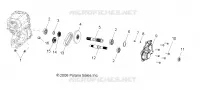 GEARCASE OUTPUT SHAFT