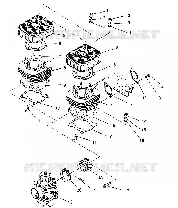 CYLINDER WIDETRAK GT 0952061 AND  EUROPEAN WIDETRAK GT E952061 (4928962896C009)
