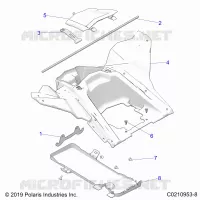 BODY, REAR STORAGE