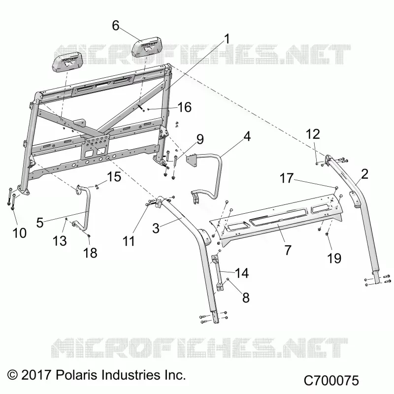 CHASSIS, CAB FRAME