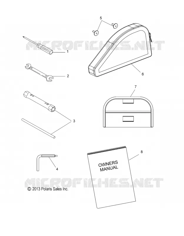 TOOL KIT  AND OWNERS MANUAL