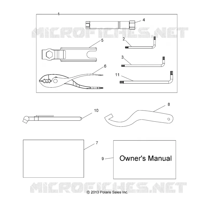 REFERENCES, TOOL KIT  AND OWNERS MANUAL