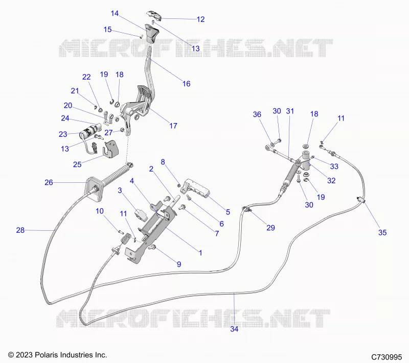 DRIVE TRAIN, GEAR SELECTOR