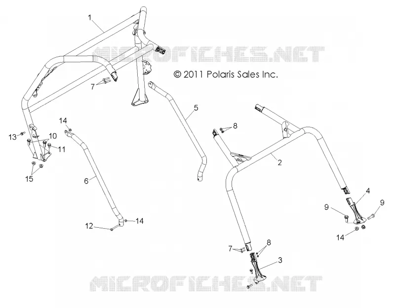 CHASSIS, CAB FRAME AND SIDE BARS