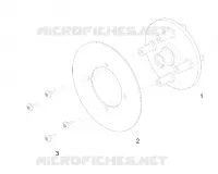 WHEELS, COMPONENTS, END, 7.56 INCH, DISC 4 BOLT