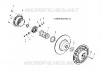 DRIVE TRAIN, SECONDARY CLUTCH