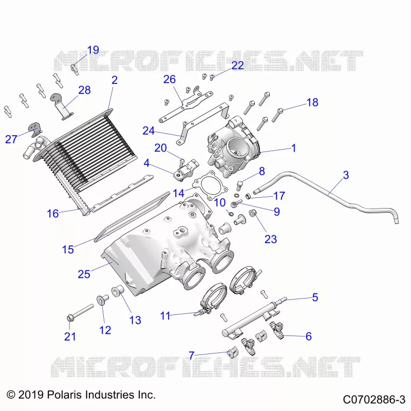 ENGINE, AIR INTAKE MANIFOLD