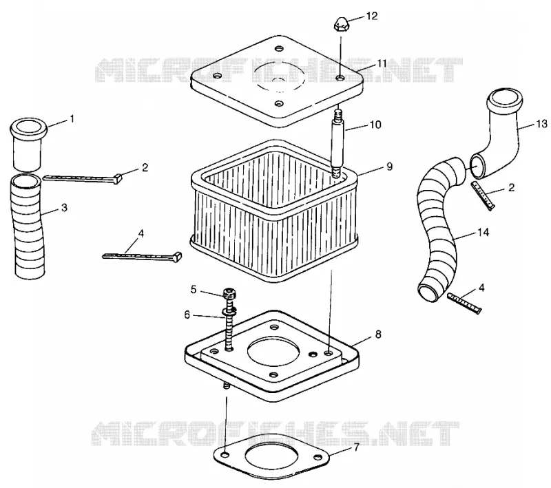 AIR VENT HURRICANE B964466 AND  INTL. HURRICANE I964466 (4935733573B006)