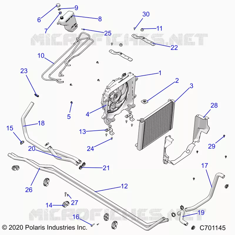 ENGINE, COOLING SYSTEM